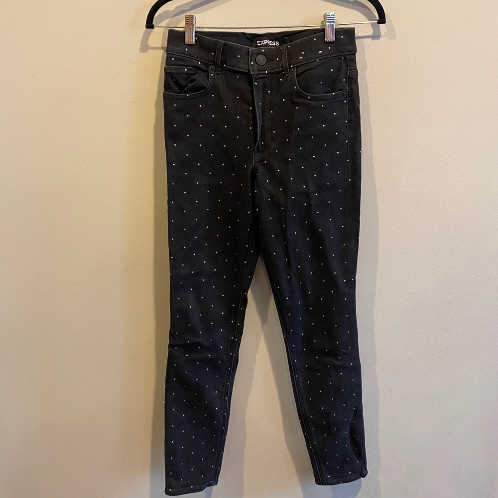 Studed jeans